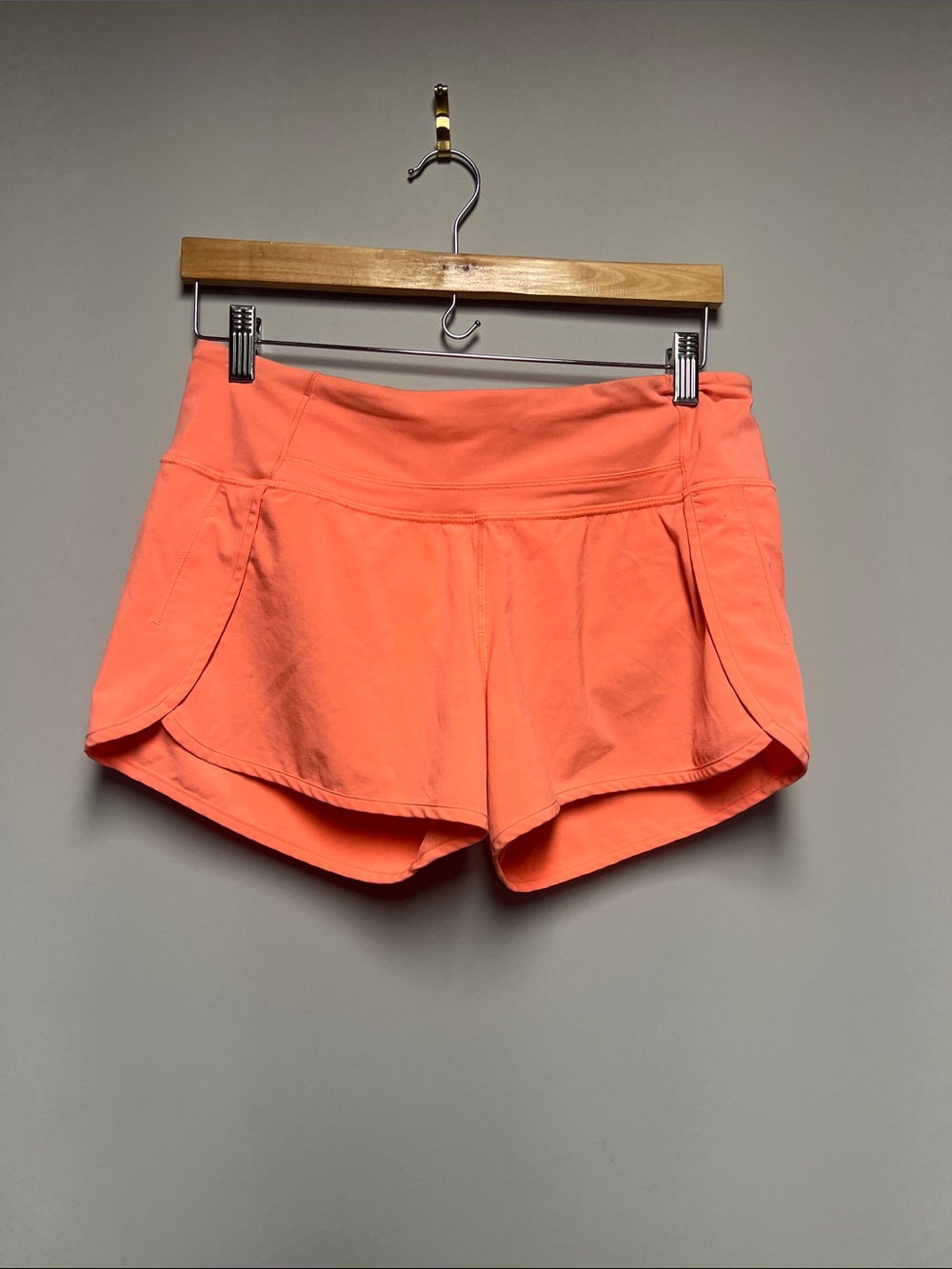 lululemon athletica Coral Athletic Running Shorts